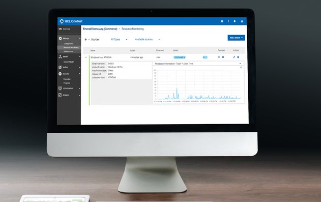 HCL OneTest API triggers and validates a system’s