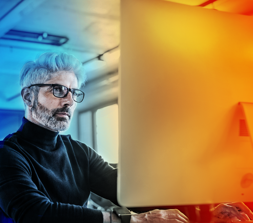 Unica footer background